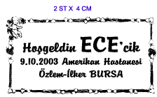 Do�um ilan� Ece