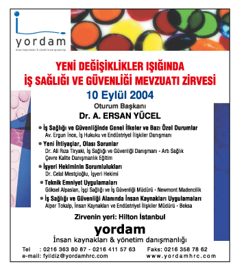 Yordam e�itim seminer