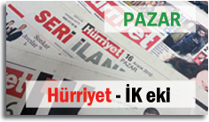 HÜRRİYET İK PAZAR YAYINLANAN ELEMAN İLANLARI